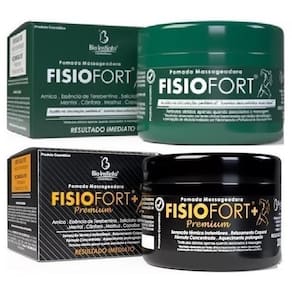 Kit 5 Fisiofort Premium 200G + 5 Pomada Fisiofort 200G