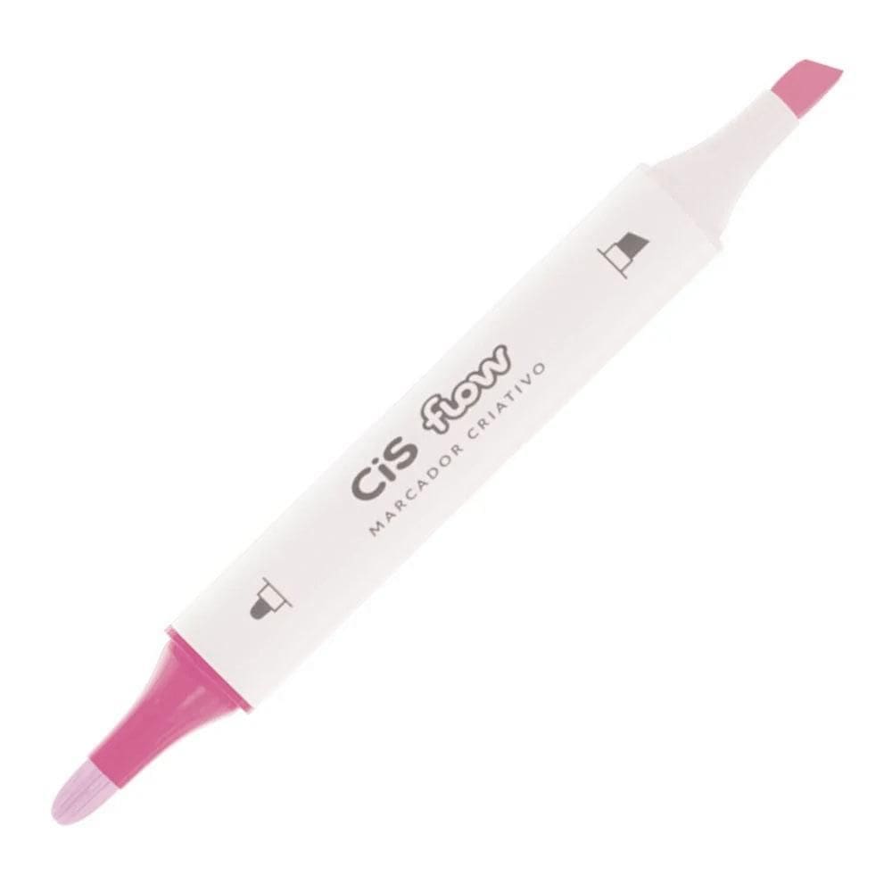 Marcador Criativo Cis Flow Rosa Cis