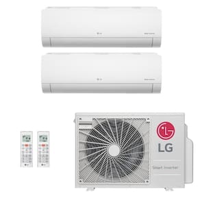 Ar-Condicionado Multi Split Inverter LG 18.000 (1x Evap HW 9.000 + 1x Evap HW 12.000) Quente/Frio 220V