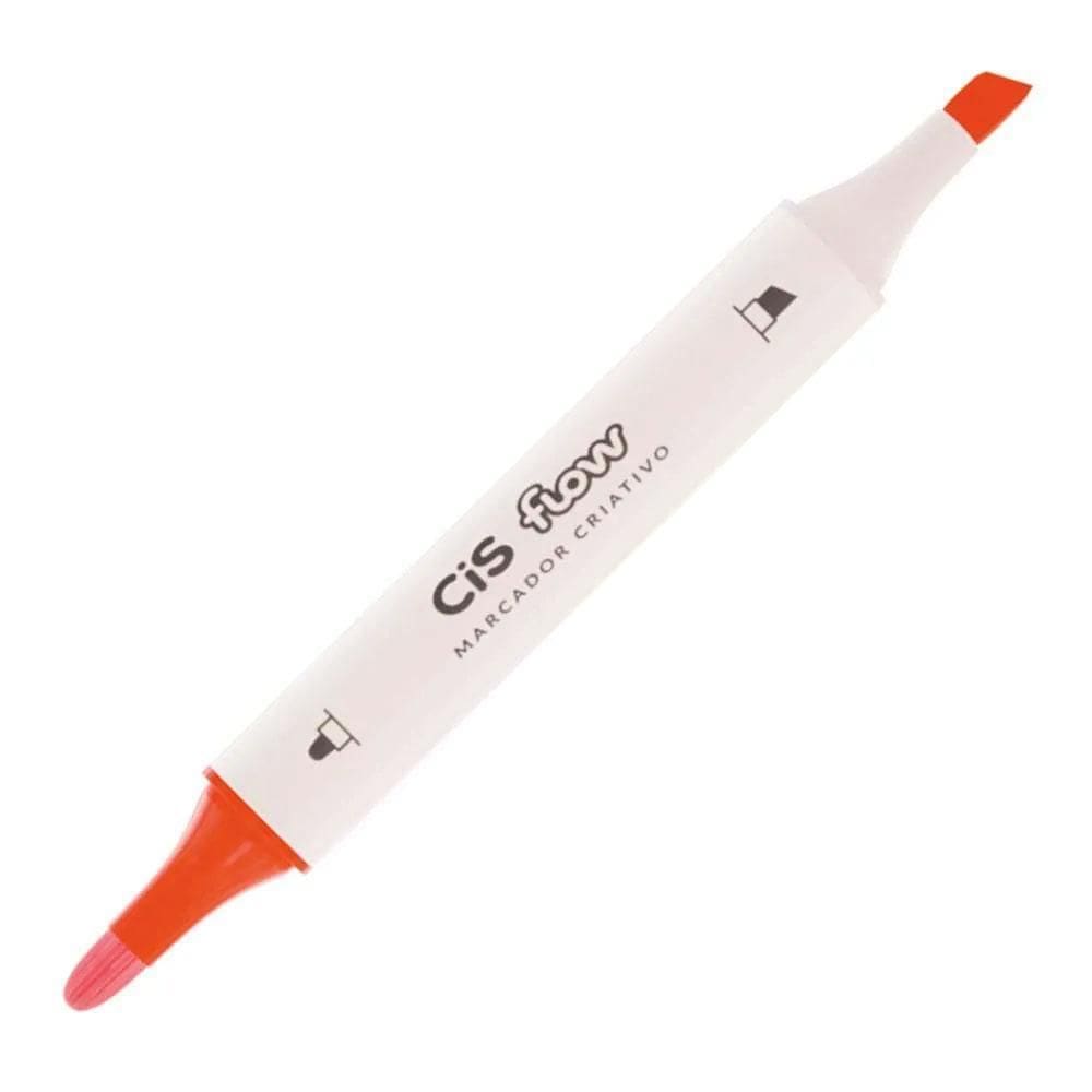 Marcador Criativo Cis Flow Vermelho Cis
