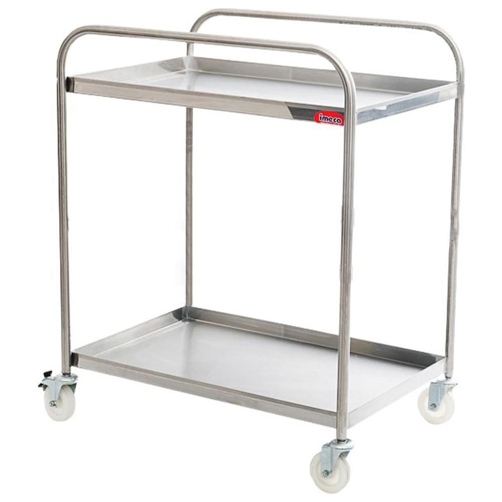 Carrinho de Serviço Imeca Inox 2 Planos 53x80cm IMECA-6365