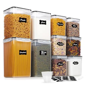 Recipiente de armazenamento de alimentos Vtopmart Flour Sugar 10 unidades sem BPA
