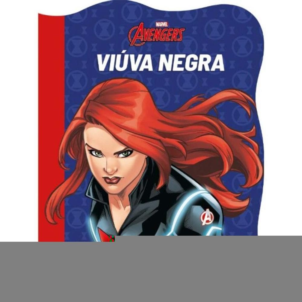 Livro Recortado Marvel - Viúva Negra