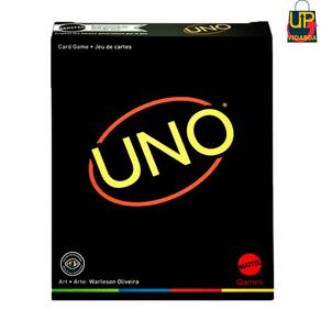 Jogo de Cartas UNO - Minimalista preto