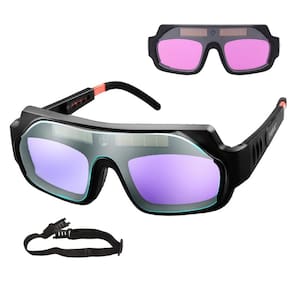 Oculos de Solda Solar EPI scurecimento Automatico UV Anti Reflexo Haste Regulavel Soldador Eletrodo Resistente Segurança Proteçao