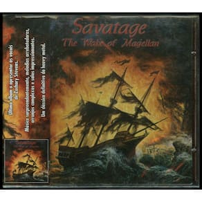 Cd - Savatage - The Wake Of Magellan (acrílico)