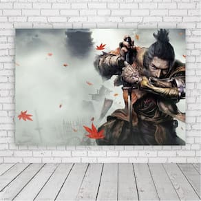 Painel Retangular Sekiro 1,5X1,0M Lona Fosca