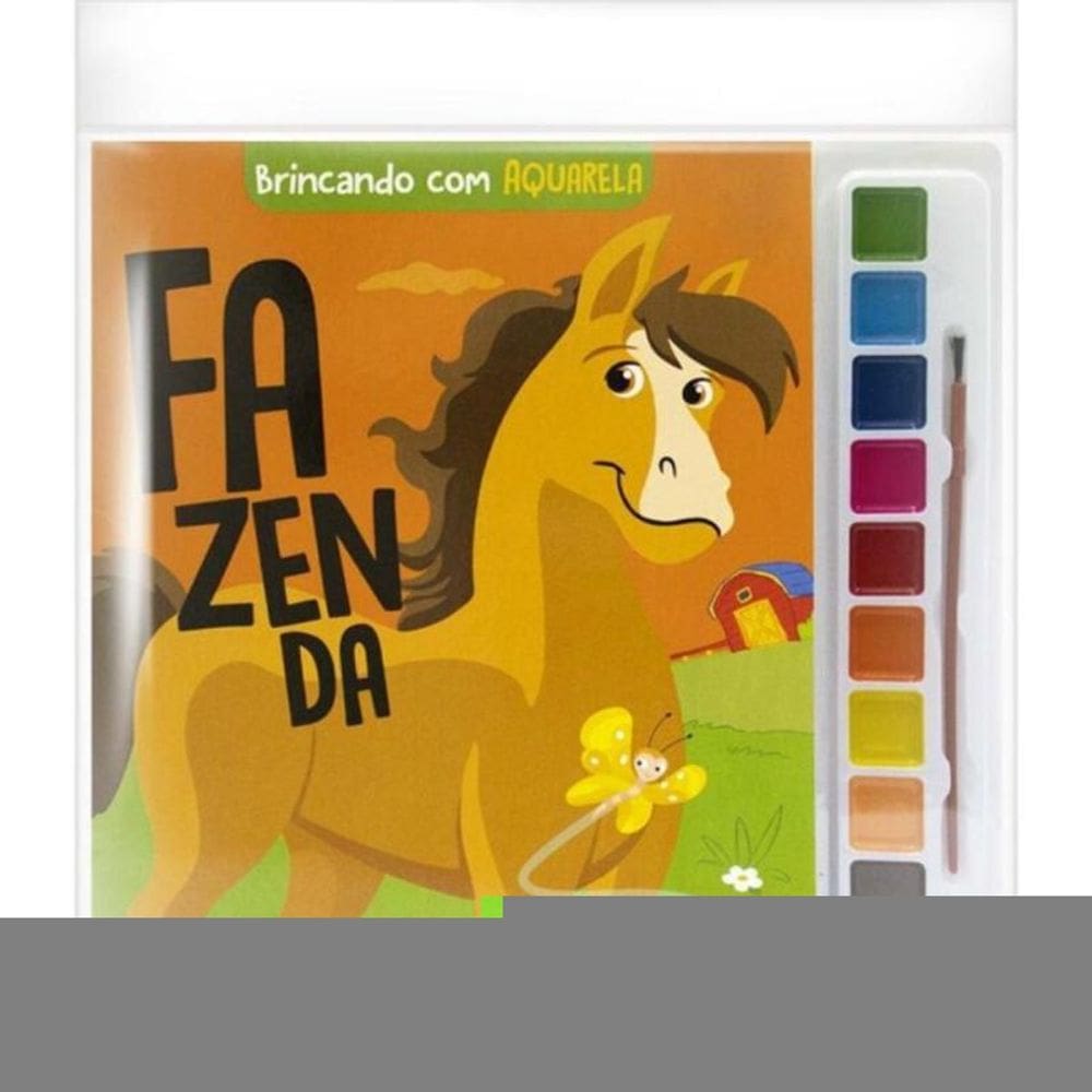 Brincando Com Aquarela: Fazenda