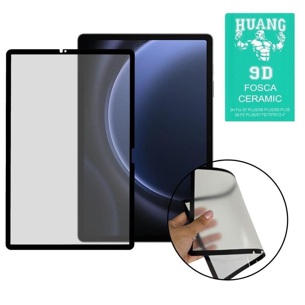 Pelicula Para Galaxy Tab S9 Fe Plus 12.4 - Ceramica Fosca