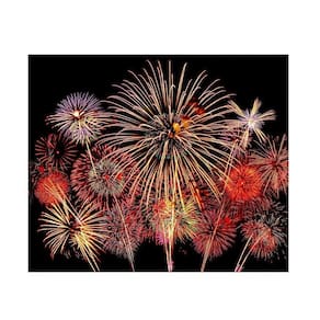Fundo Fotográfico Gigante 3D Fogos 3,00X2,50 Horizontal