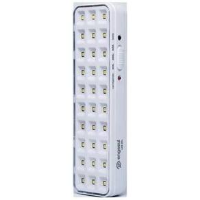 Luminária LED Emergência 30L Auto - Bateria Lítio, 100lm