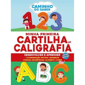 Livro Caminho Do Saber Minha Primeira Cartilha De Caligrafia