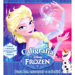 Disney Frozen - Caligrafia