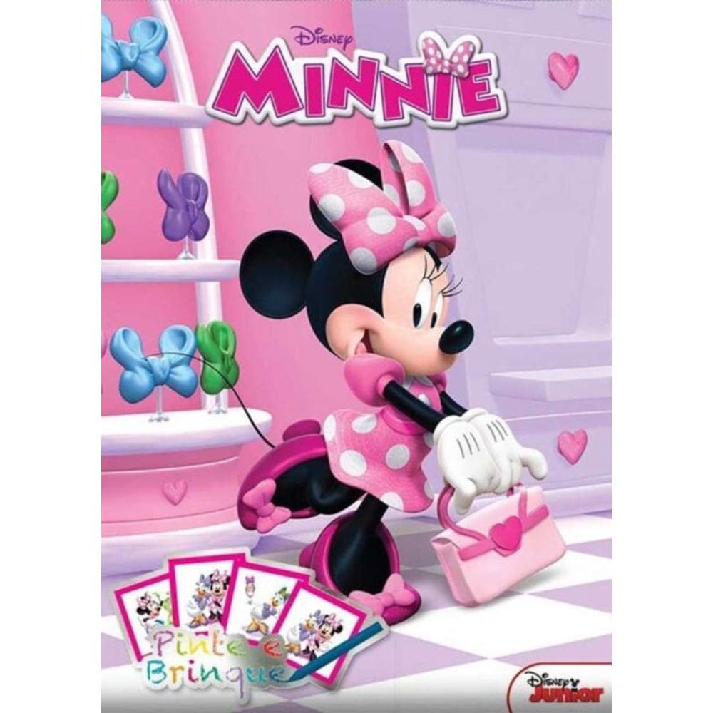 Disney - Pinte e Brinque - Minnie