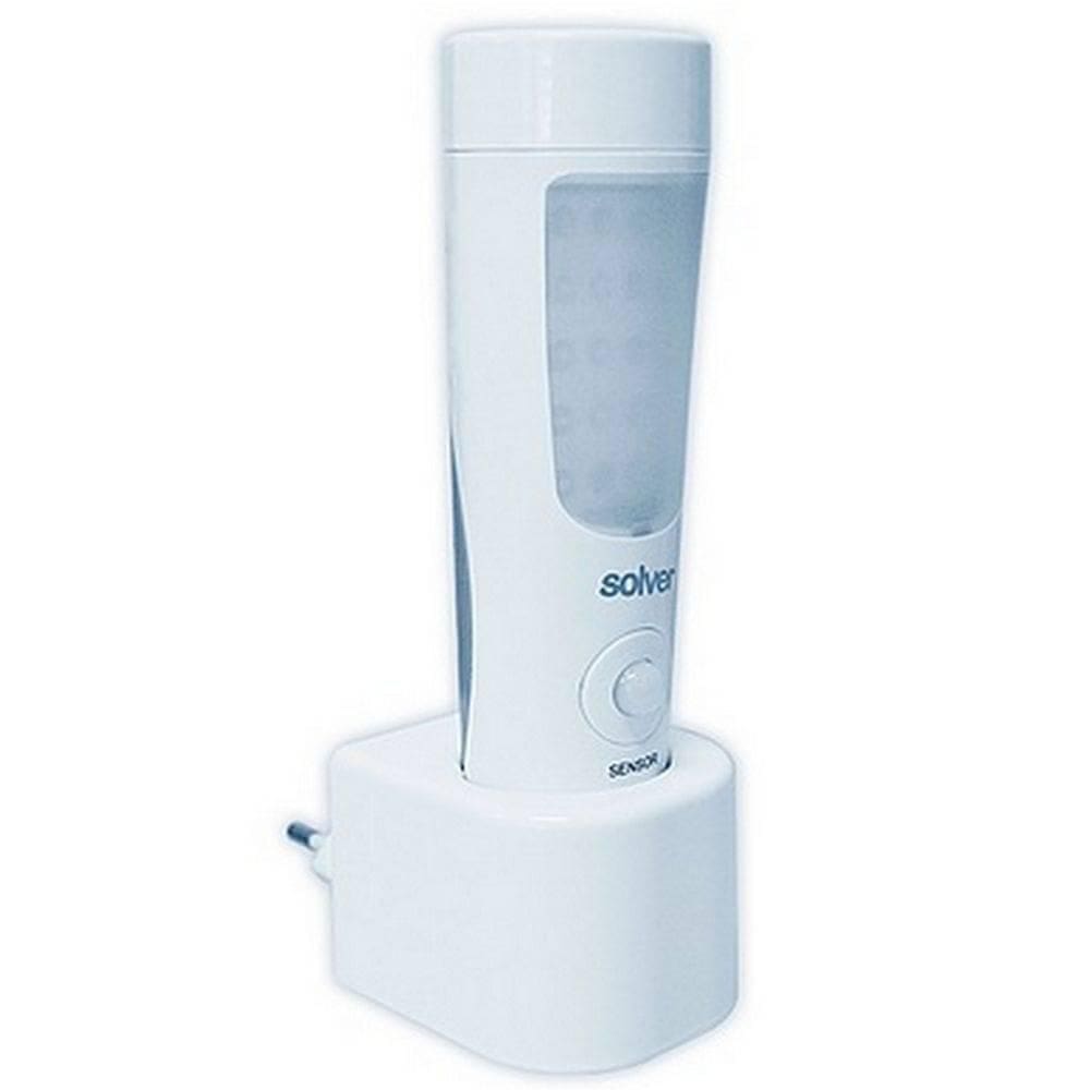 Luminária Solver 2Ecom Sensor E Lanterna 220 V - Slm-302