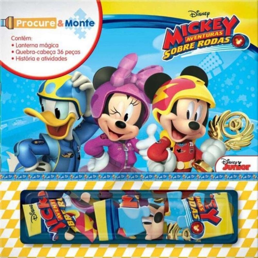 Disney Procure e Monte - Mickey Aventuras Sobre Rodas