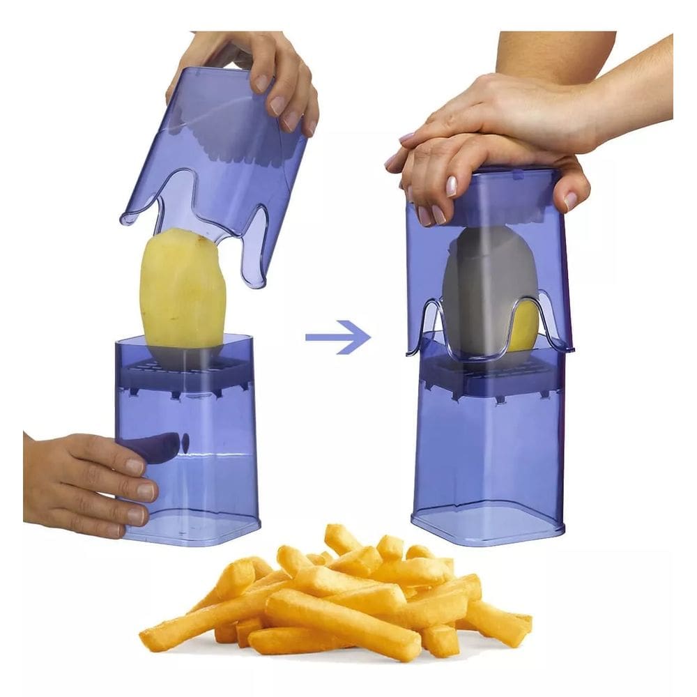 Cortador Manual De Batata Em Palito Com Lâmina Em Aço Inox