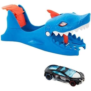 Pista Hot Wheels Lançador de Tubarão GVF41 GVF43 - Mattel