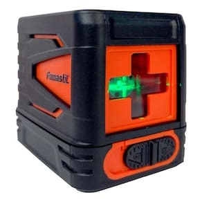 Nível A Laser 2 Linhas 20m Verde Profissional Famastil
