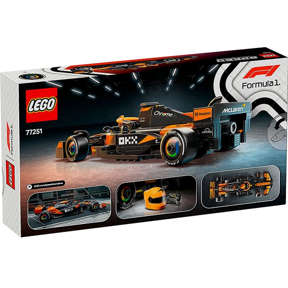 LEGO Speed Champions McLaren F1 Team 269 pçs - 77251