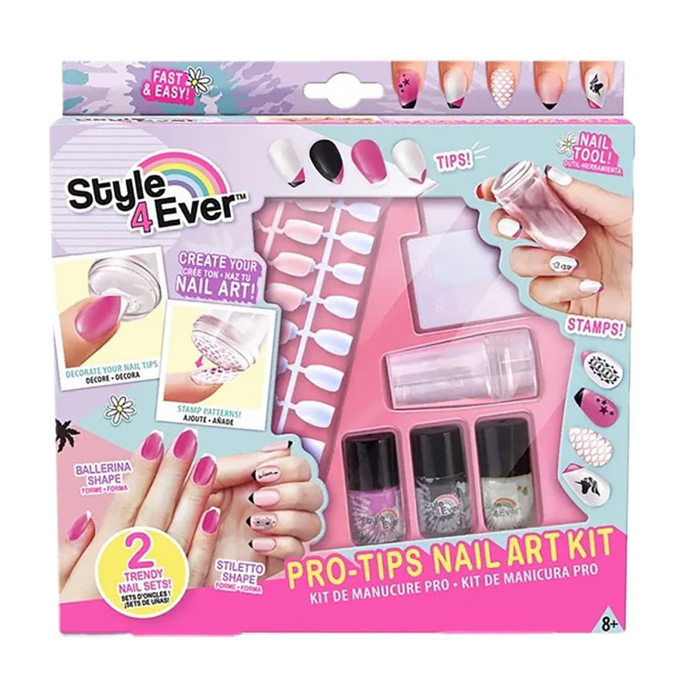 Kit de Arte para Unhas Style 4 Ever F0128-2 - Fun