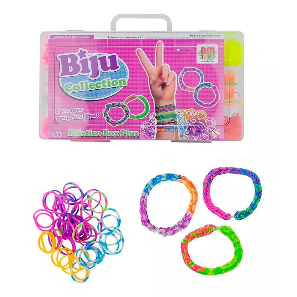 Biju Collection Elástico Box Plus DMT6694 - DM Toys