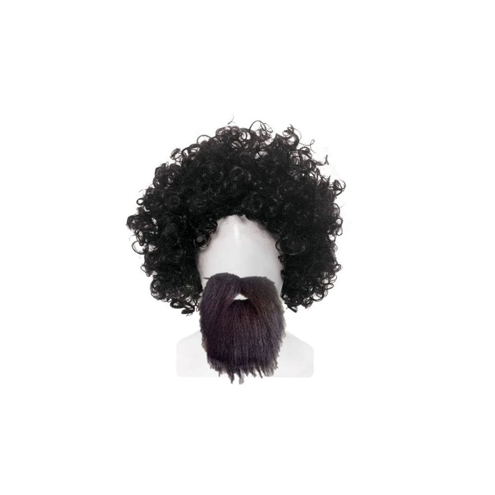 Fantasia Raul Seixas Peruca Barba Halloween Carnaval