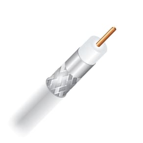 Cabo Coaxial Cabletech Rge06 90% Branco 100M