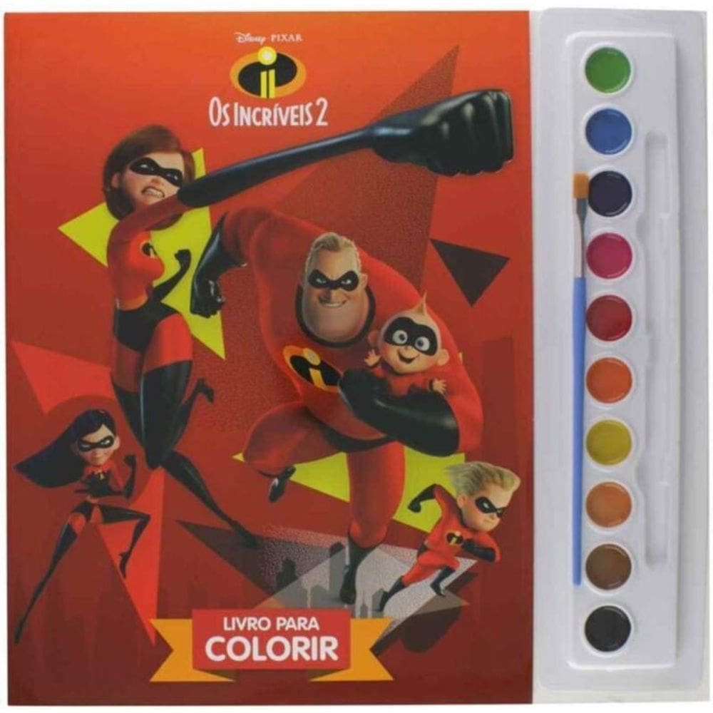 Disney - Aquarela - Os Incríveis 2