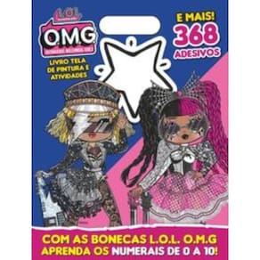 LOL Surprise - OMG livro tela de pintura e atividades