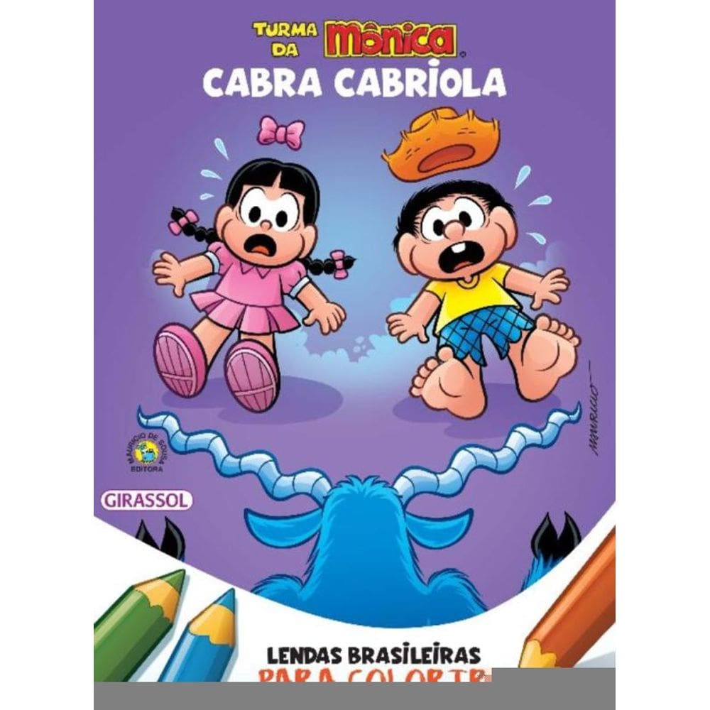 Tm - Lendas Brasileiras Para Colorir - Cabra Cabriola