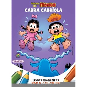 Tm - Lendas Brasileiras Para Colorir - Cabra Cabriola