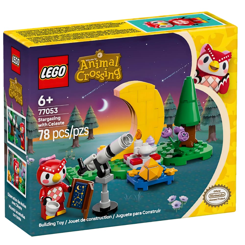 Lego Animal Crossing Admirando de Estrelas Celeste 77053