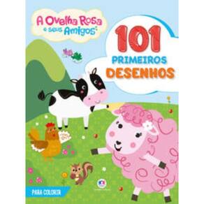 101 Primeiros Desenhos - Ovelha Rosa e Seus Amigos