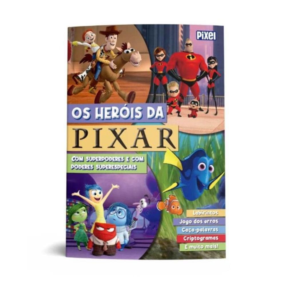 Os Heróis Da Pixar - Livrão