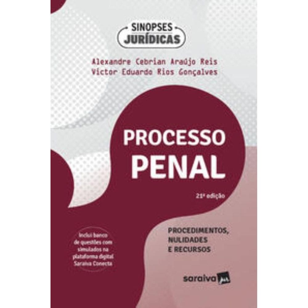 Processo Penal Procedimentos, Nulidades E Recursos