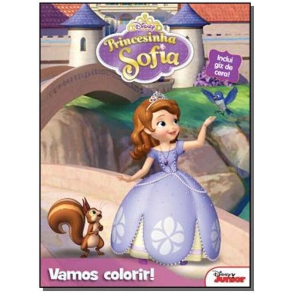 Disney - Vamos Colorir - Princesinha Sofia