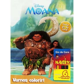 Disney - Vamos Colorir - Moana