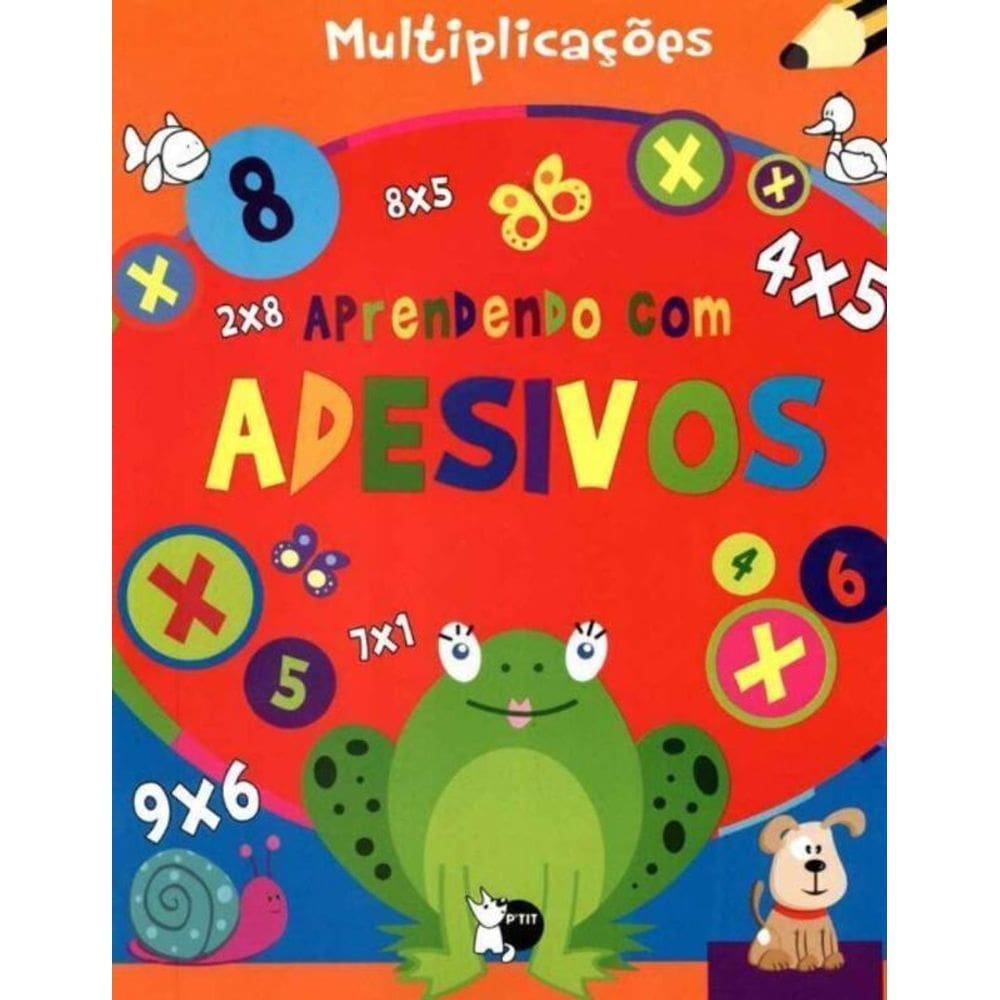 Aprendendo com Adesivos - Multiplicações