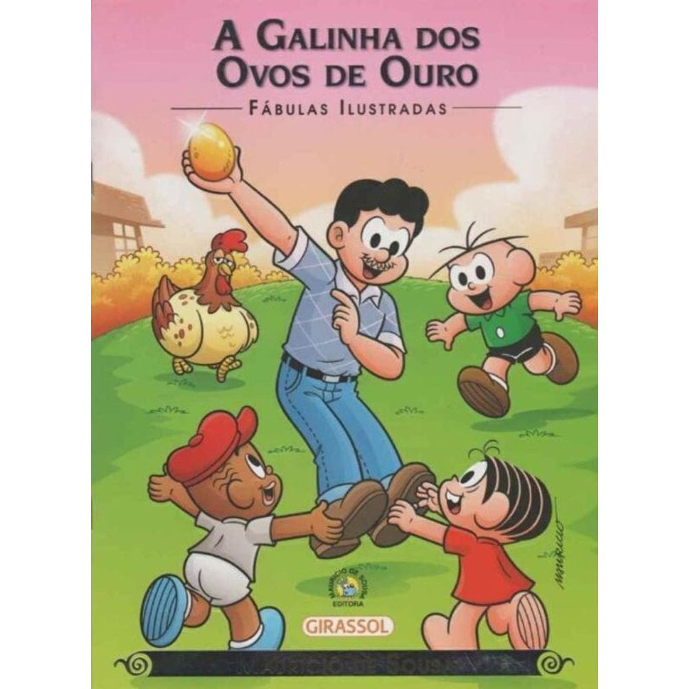 Fábulas Ilustradas - a Galinha dos Ovos de Ouro
