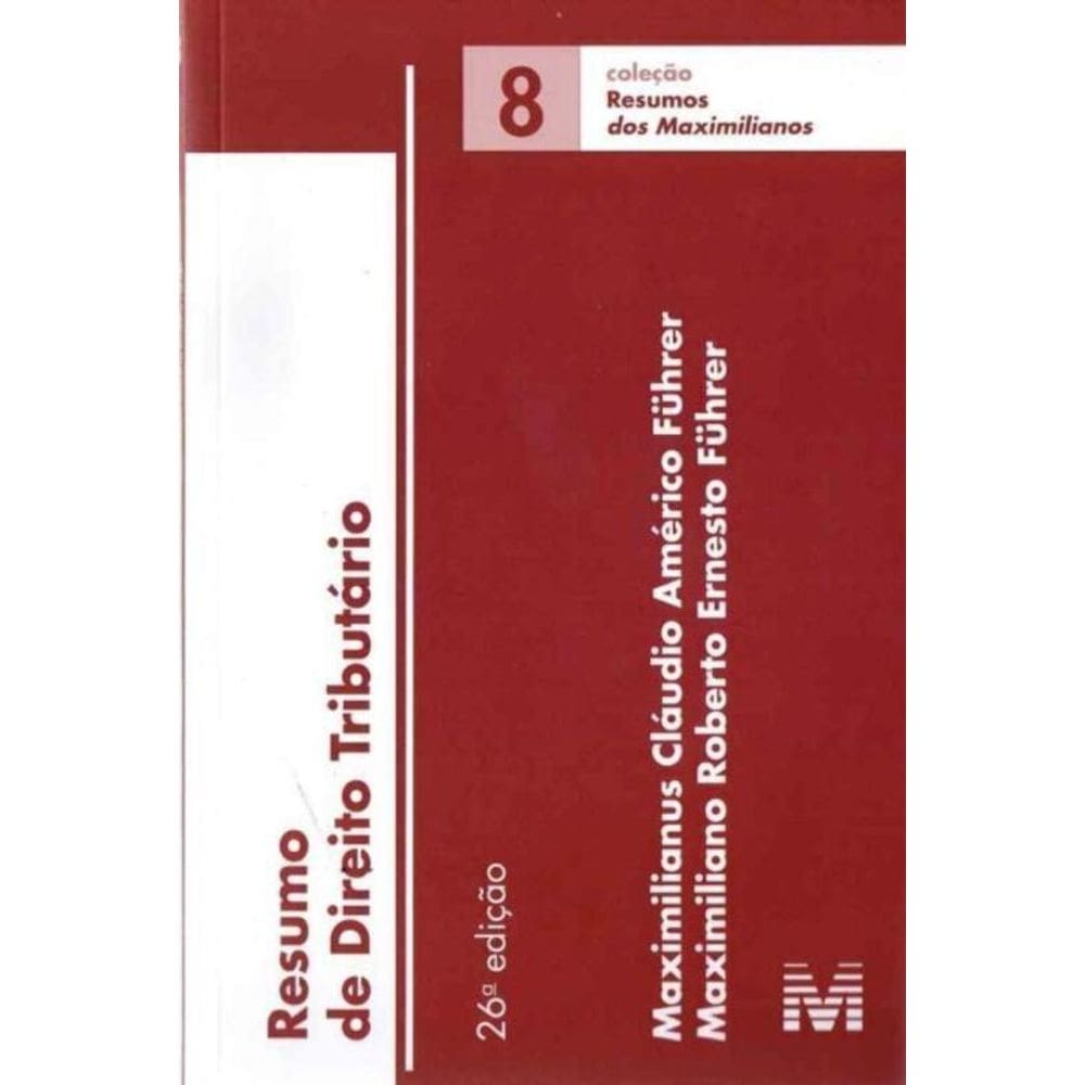 Resumo (08) Direito Tributario - 26Ed/17