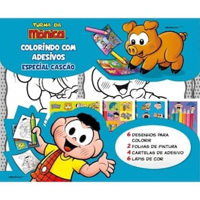 Turma Da Monica - Colorindo C.Ades.Esp. -Cascao