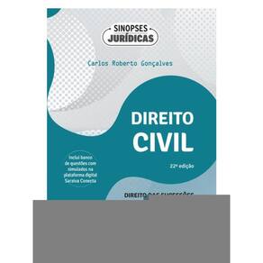 Direito Civil - Direito Das Sucessões - Coleção Sinopses Jurídicas - 22ª Edição 2024