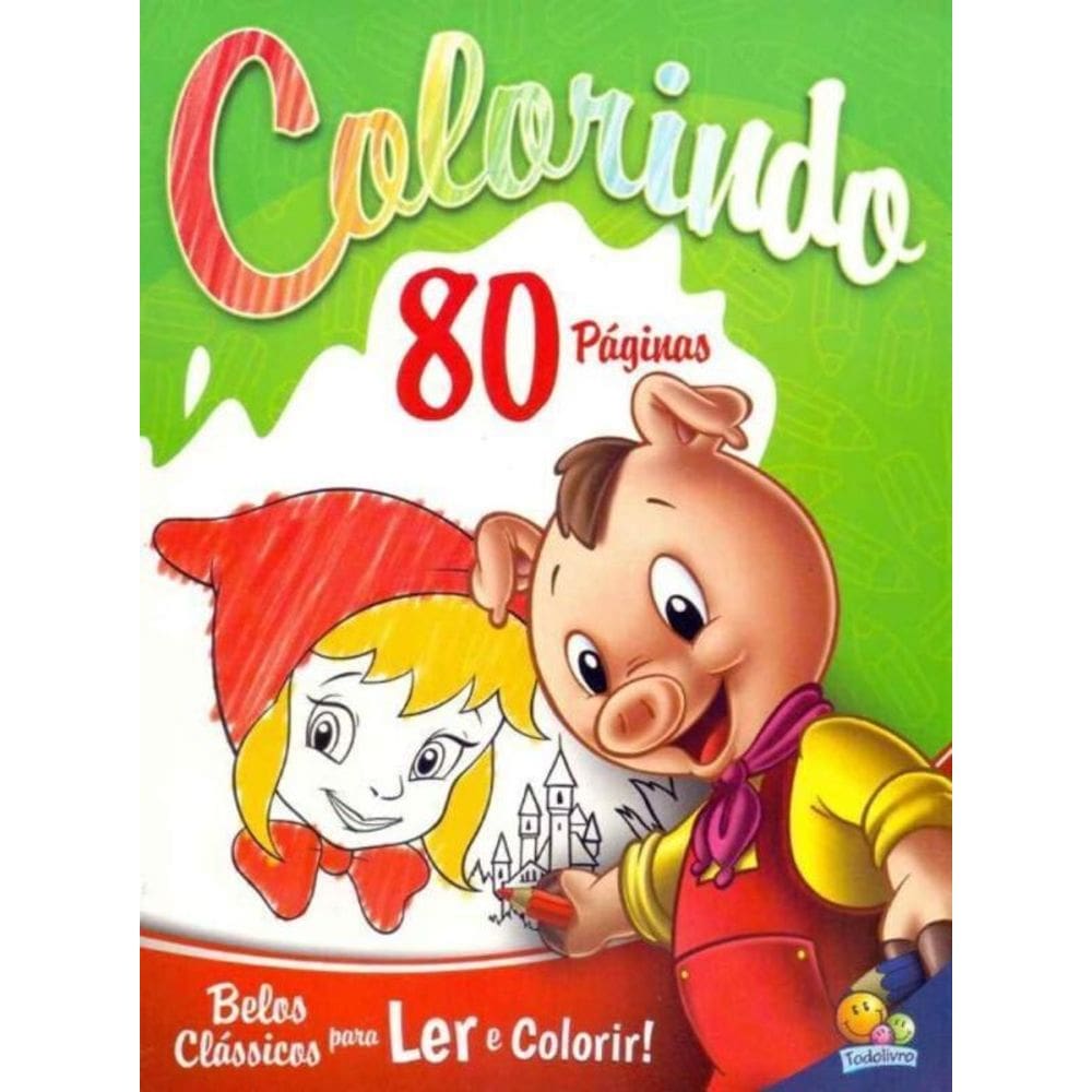 Colorindo 80 Paginas