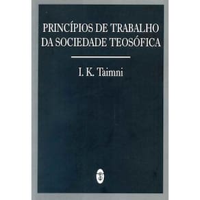 Principios De Trabalho Da Sociedade Teosofica-1695