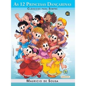 Turma Da Monica - Clas Ilust - 12 Princ Dancarinas