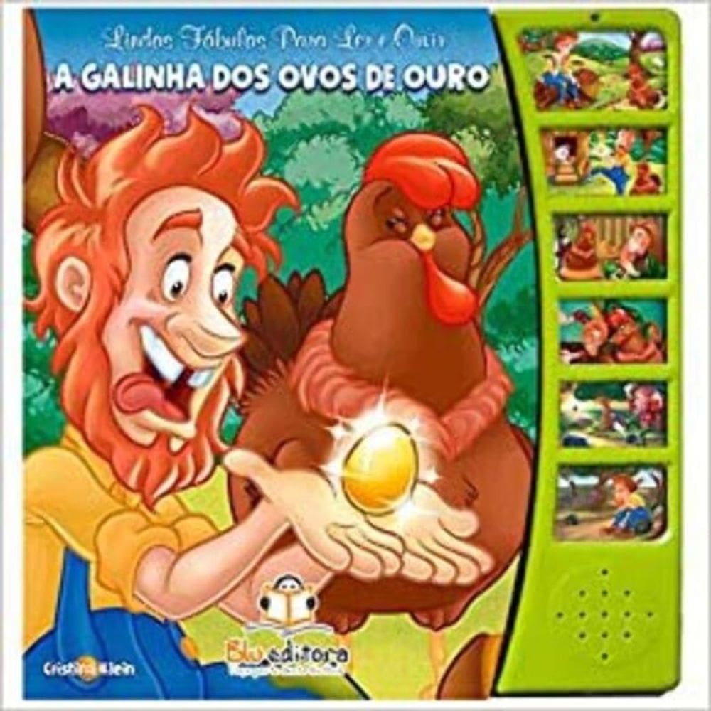 Lindas Fabulas Para Ler e Ouvir - A Galinha dos O. de O