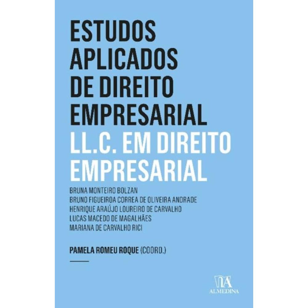 Estudos Aplicados de Direito Empresarial - 06Ed/20