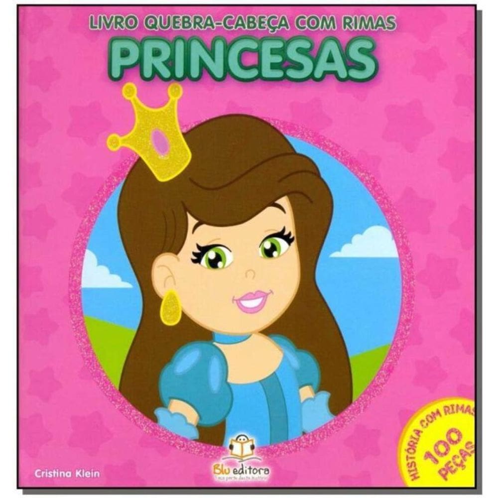Livro Quebra-cabeca Com Rimas-princesas