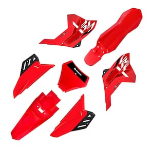 Kit Plástico Carenagem Biker My25 C/ Adesivo Take Crf 230 2008 a 2021